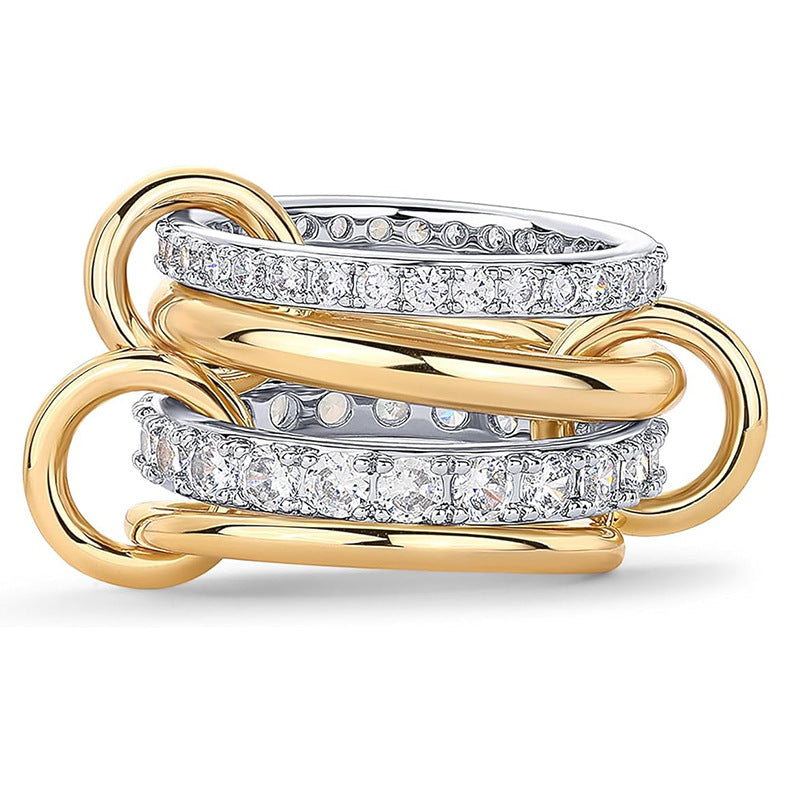 Multi-Link Interlocking Ring