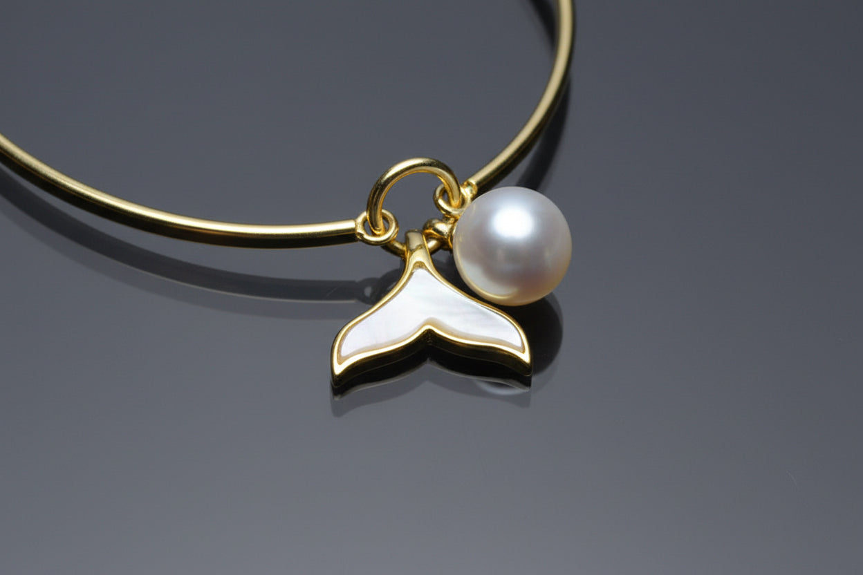 Luxury Pearl Necklace & Bracelet Gift Set – 925 Silver