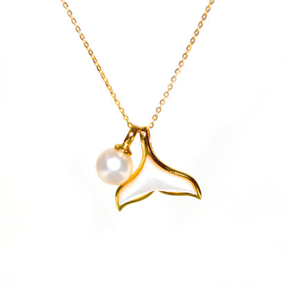 Luxury Pearl Necklace & Bracelet Gift Set – 925 Silver